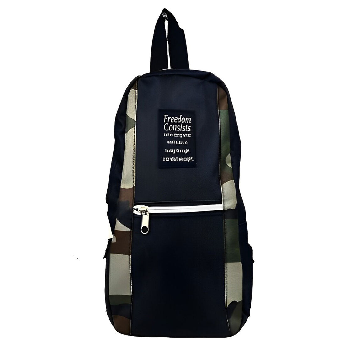 バックヤードファミリー BACKYARD FAMILY Freedom Consists ボディバッグ FC001 (ブラックxカモフラ) ブラックxカモフラ