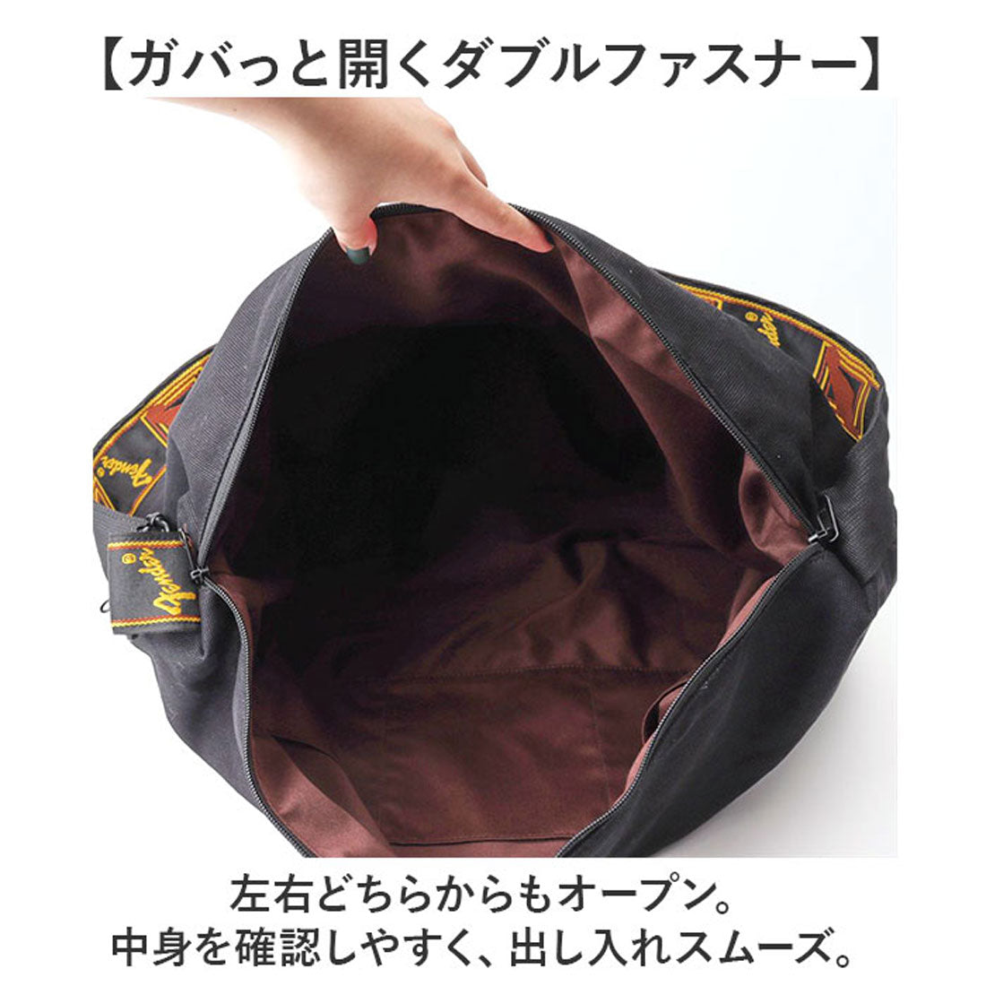 バックヤードファミリー BACKYARD FAMILY Fender ショルダーバッグ (BLACK) BLACK