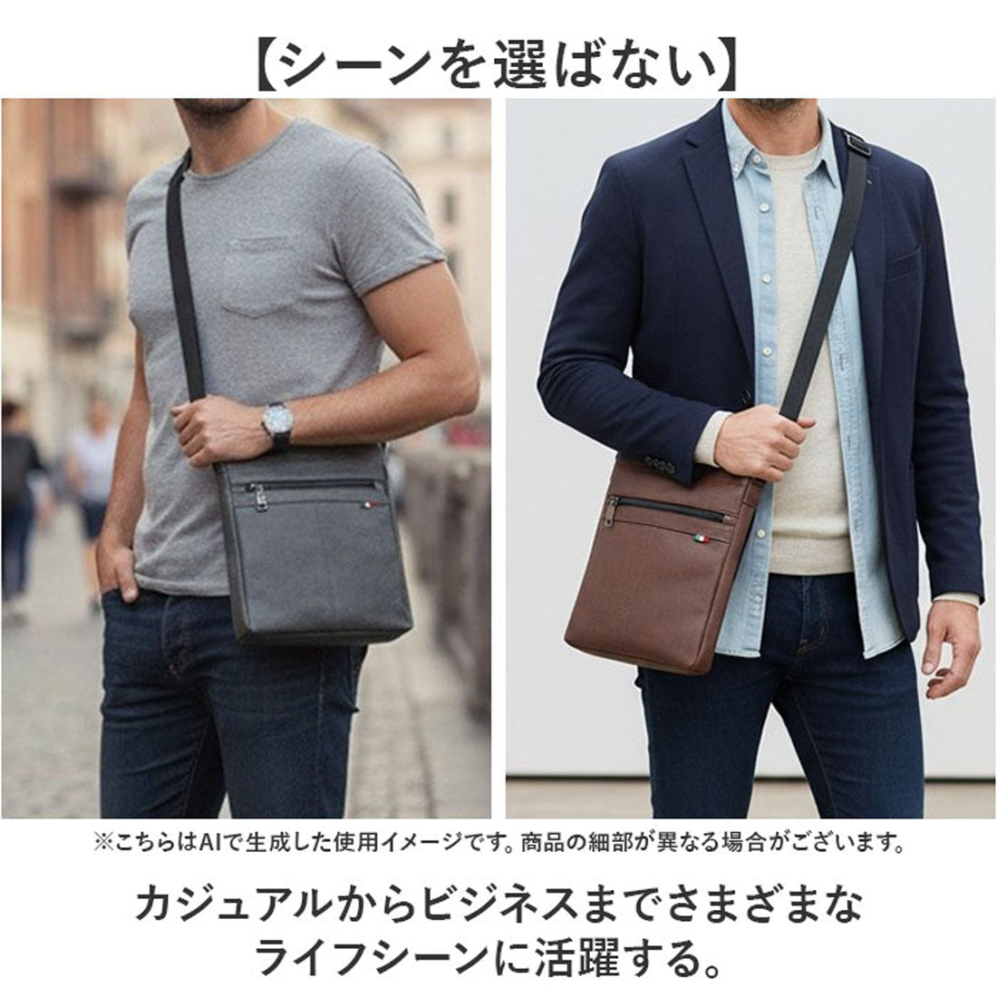 バックヤードファミリー BACKYARD FAMILY BURNINGSTAR 合皮ショルダーバッグ 縦型 (ブラック) ブラック