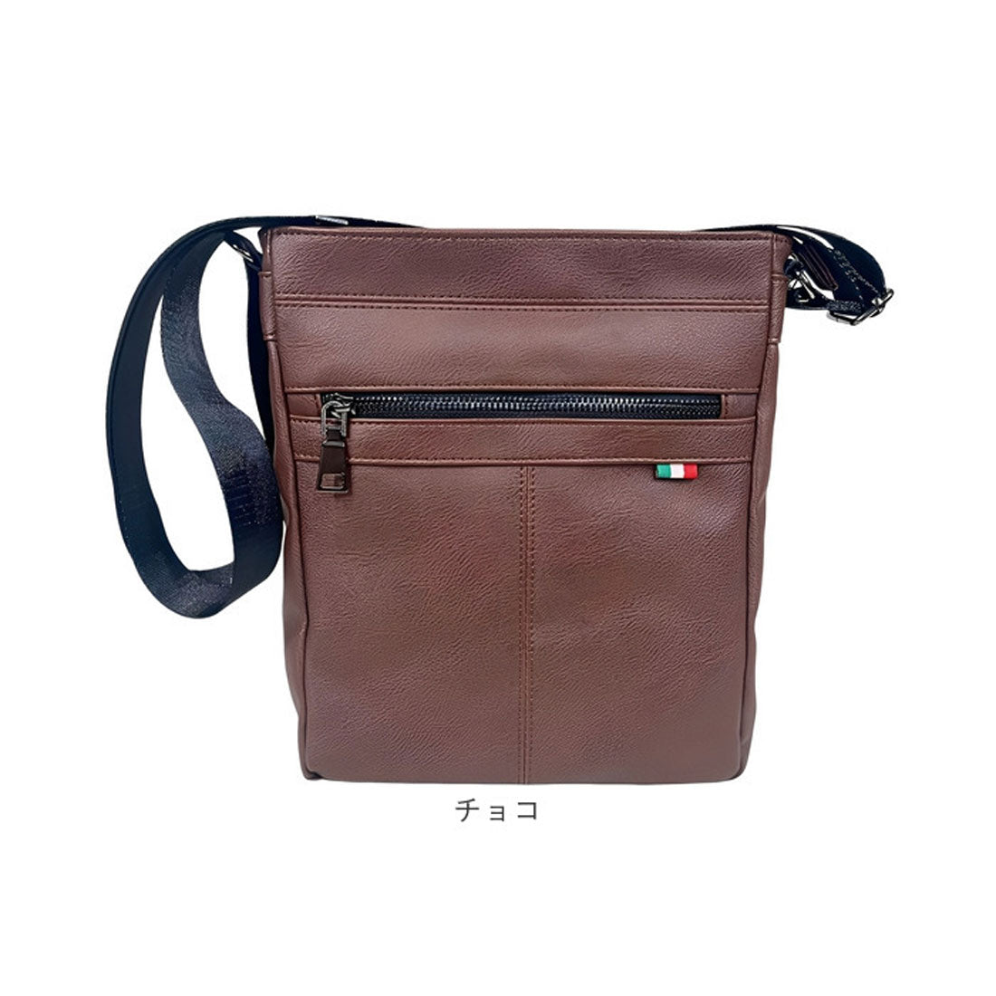 バックヤードファミリー BACKYARD FAMILY BURNINGSTAR 合皮ショルダーバッグ 縦型 (ブラック) ブラック