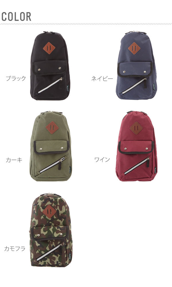 ノーブランド No Brand シンプルボディバッグ (ブラック) ブラック