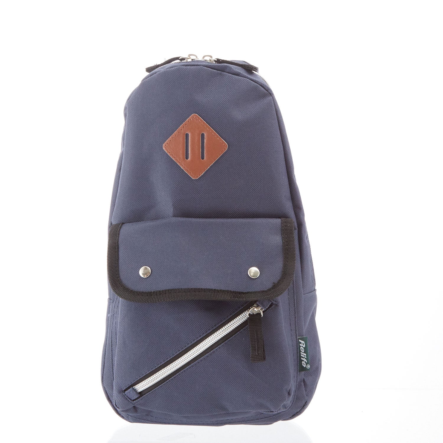 ノーブランド No Brand シンプルボディバッグ (ネイビー) ネイビー