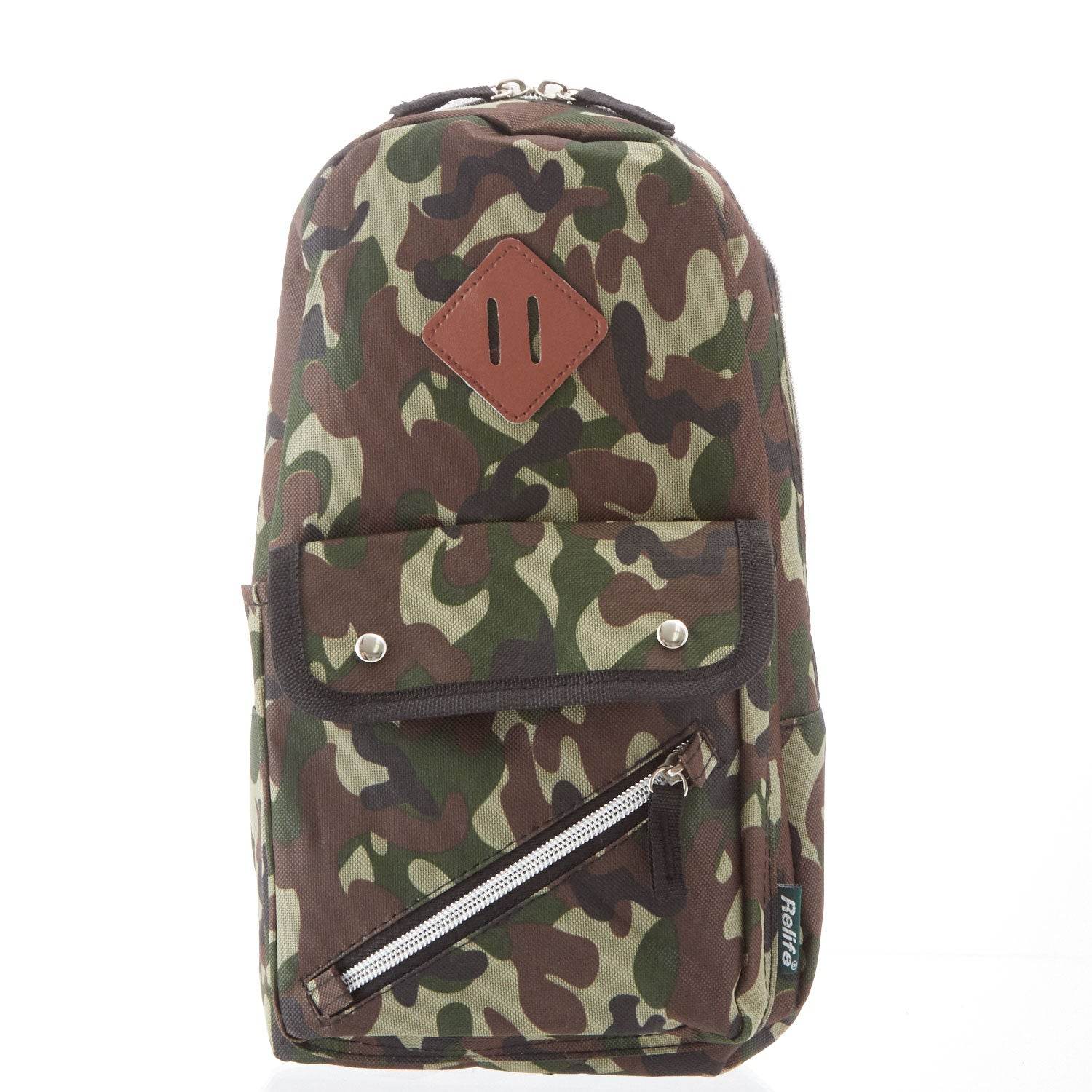 ノーブランド No Brand シンプルボディバッグ (カモフラ) カモフラ