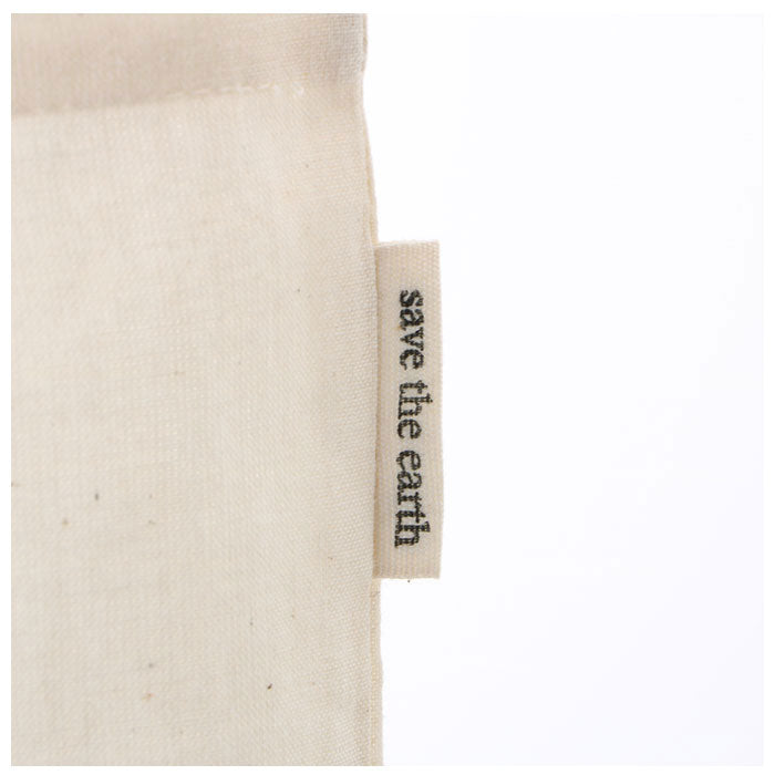 ノーブランド No Brand Save The Earth ORGANIC COTTON エコバッグ トートバッグ Mサイズ