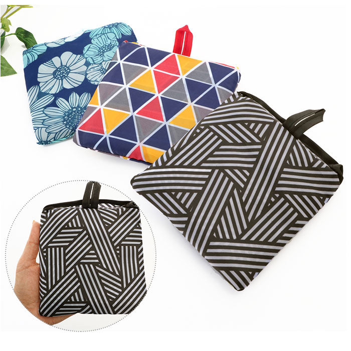 ノーブランド No Brand パターンエコバッグ スモール (ゼブラストライプ) ゼブラストライプ