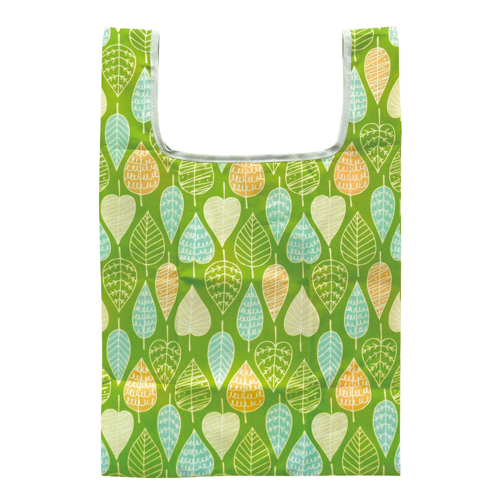 ノーブランド No Brand パターンエコバッグ スモール (リーフ) リーフ