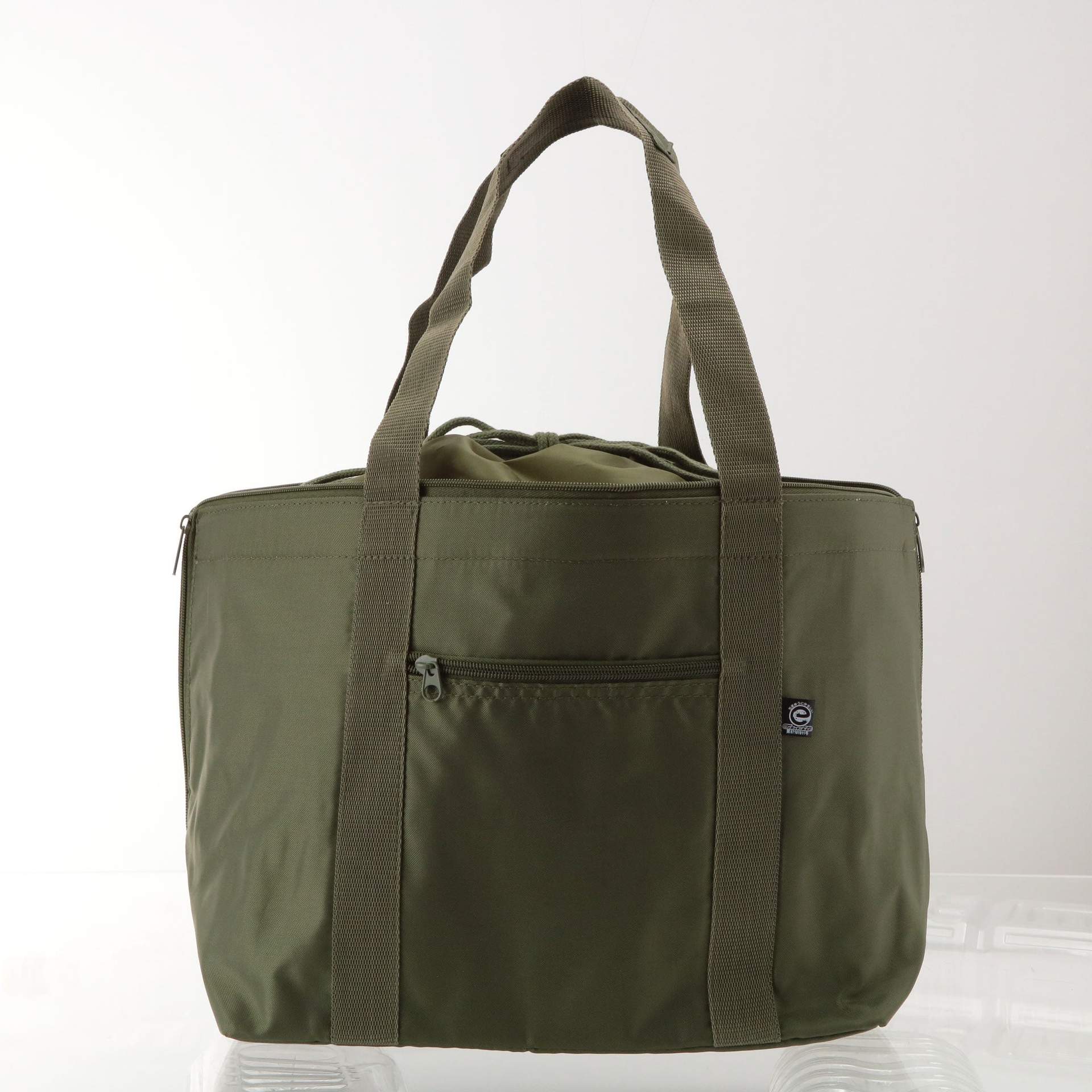 ノーブランド No Brand 保冷 レジカゴバッグ #3486,カーキ