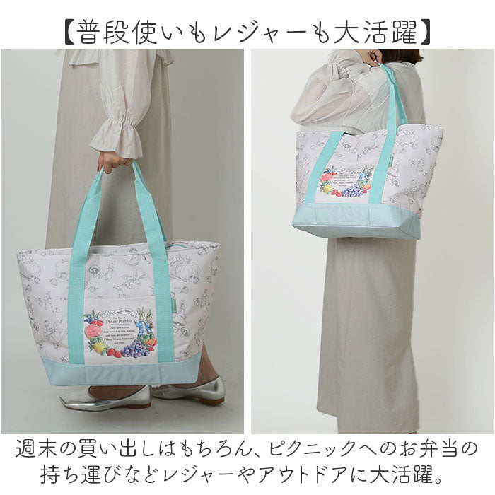 バックヤードファミリー BACKYARD FAMILY 麻風トート保冷ショッピングバッグ KCTSJ1 (プーBOLD&TRU) プーBOLD&TRU