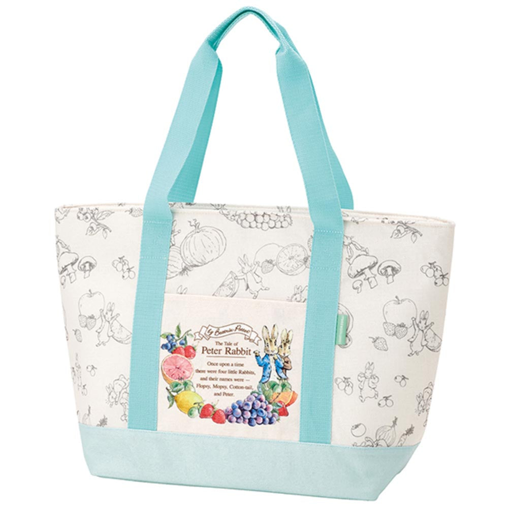 バックヤードファミリー BACKYARD FAMILY 麻風トート保冷ショッピングバッグ KCTSJ1 (ピーターラビット) ピーターラビット