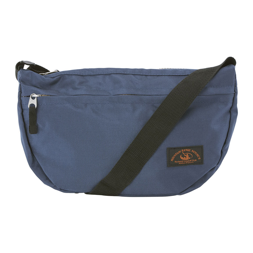 ノーブランド No Brand マウンテンレンジ MOUNTAIN RANGE 弓形ショルダーバッグ MFA-03,ネイビー