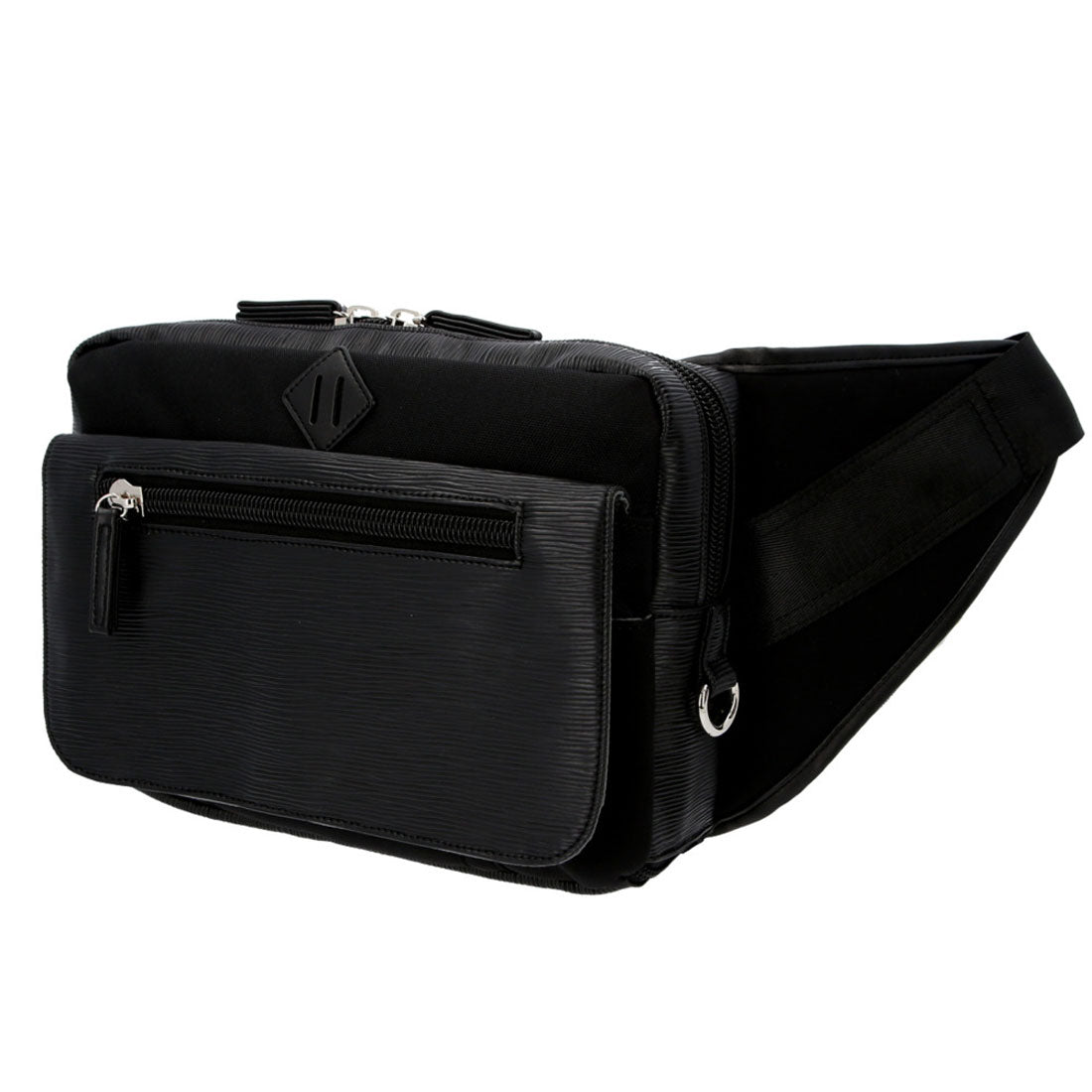 バックヤードファミリー BACKYARD FAMILY papakoso パパコソ パパバッグ 思いやりモデル 限定モデル (ブラック×型押し) ブラック×型押し