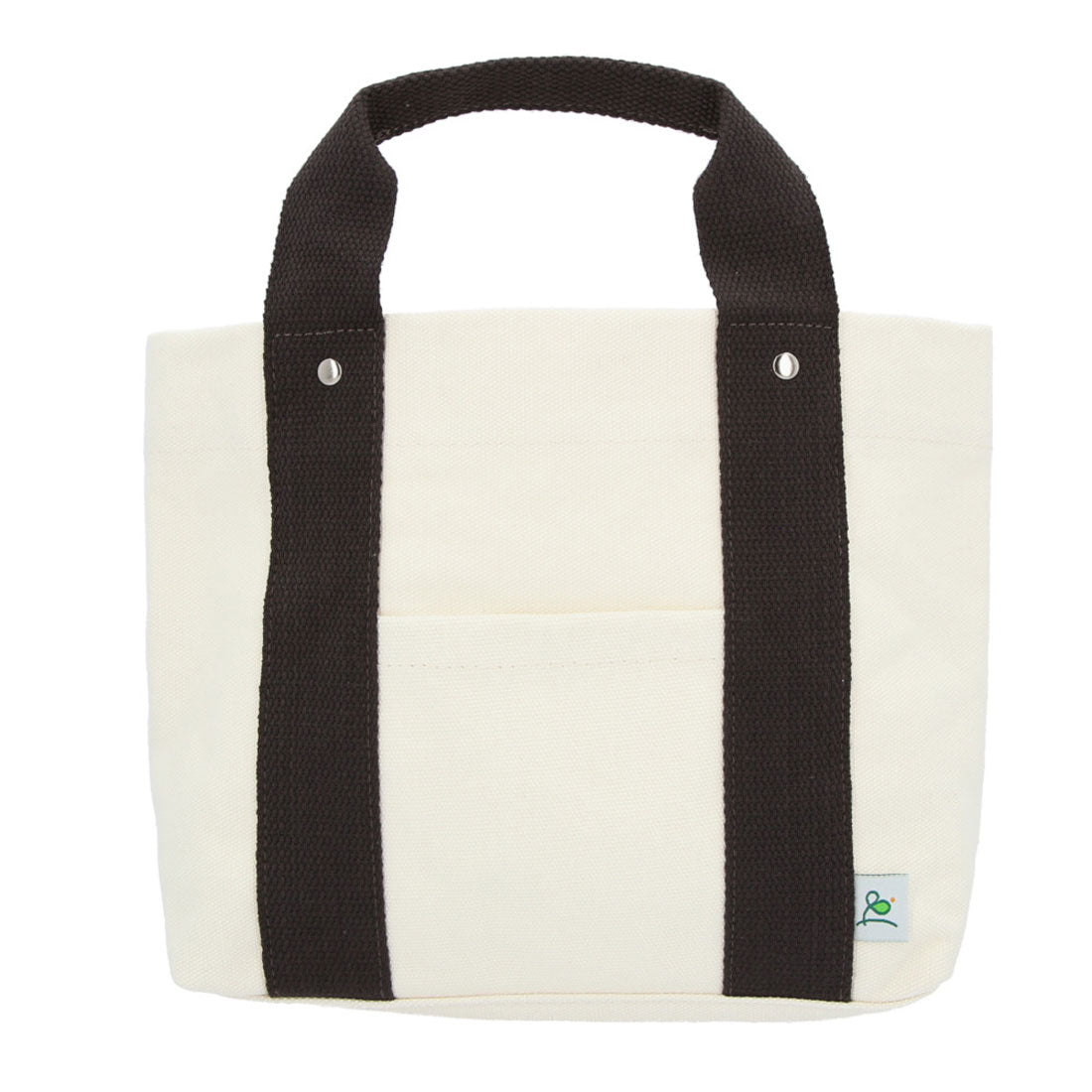 バックヤードファミリー BACKYARD FAMILY ミニトートバッグ,キナリ/ブラック