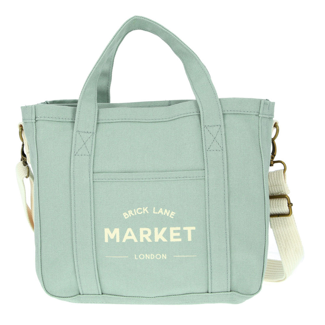 バックヤードファミリー BACKYARD FAMILY マーケット 多ポケットトート 小,ミントグリーン