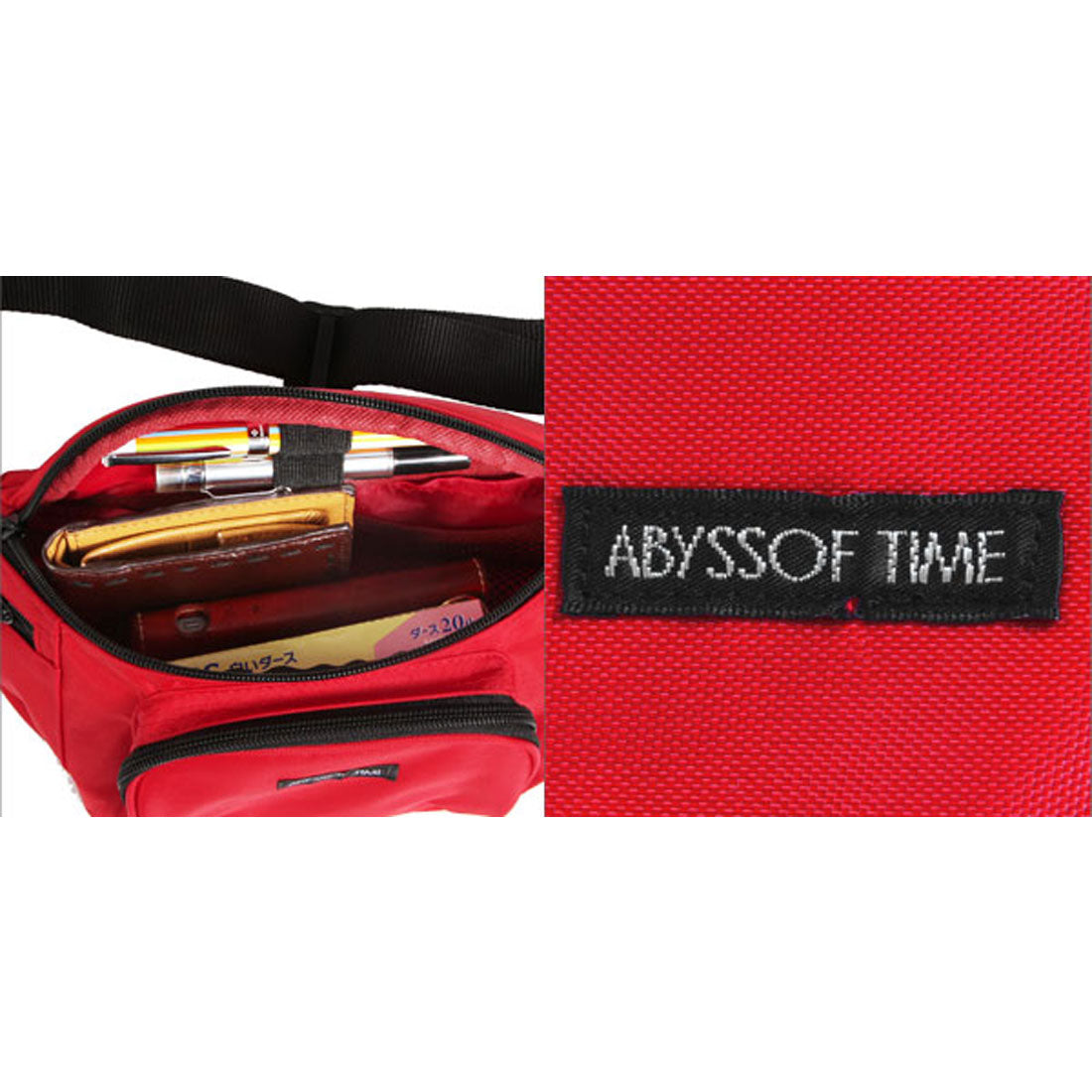 BACKYARD FAMILY Functional Nylon Waist Bag