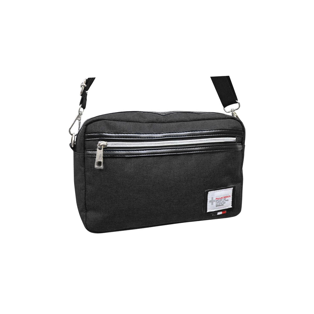 バックヤードファミリー BACKYARD FAMILY Pallas Design サコッシュショルダー マチあり,ブラック