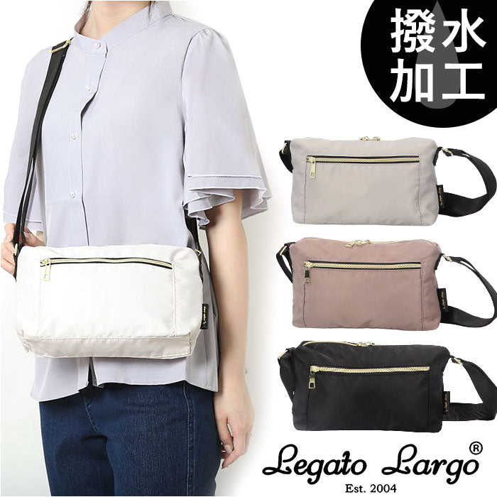 バックヤードファミリー BACKYARD FAMILY Legato Largo アーバン撥水ポリエステル ミニショルダー