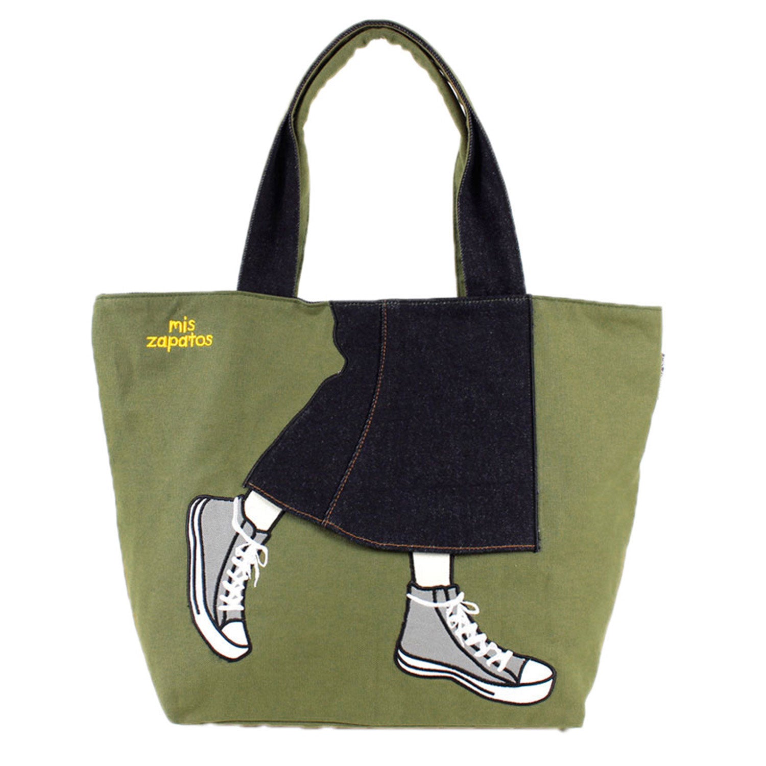 ノーブランド No Brand ミスサパト mis zapatos b6535 ロングスカート トート (カーキ(キャンバス)) カーキ(キャンバス)