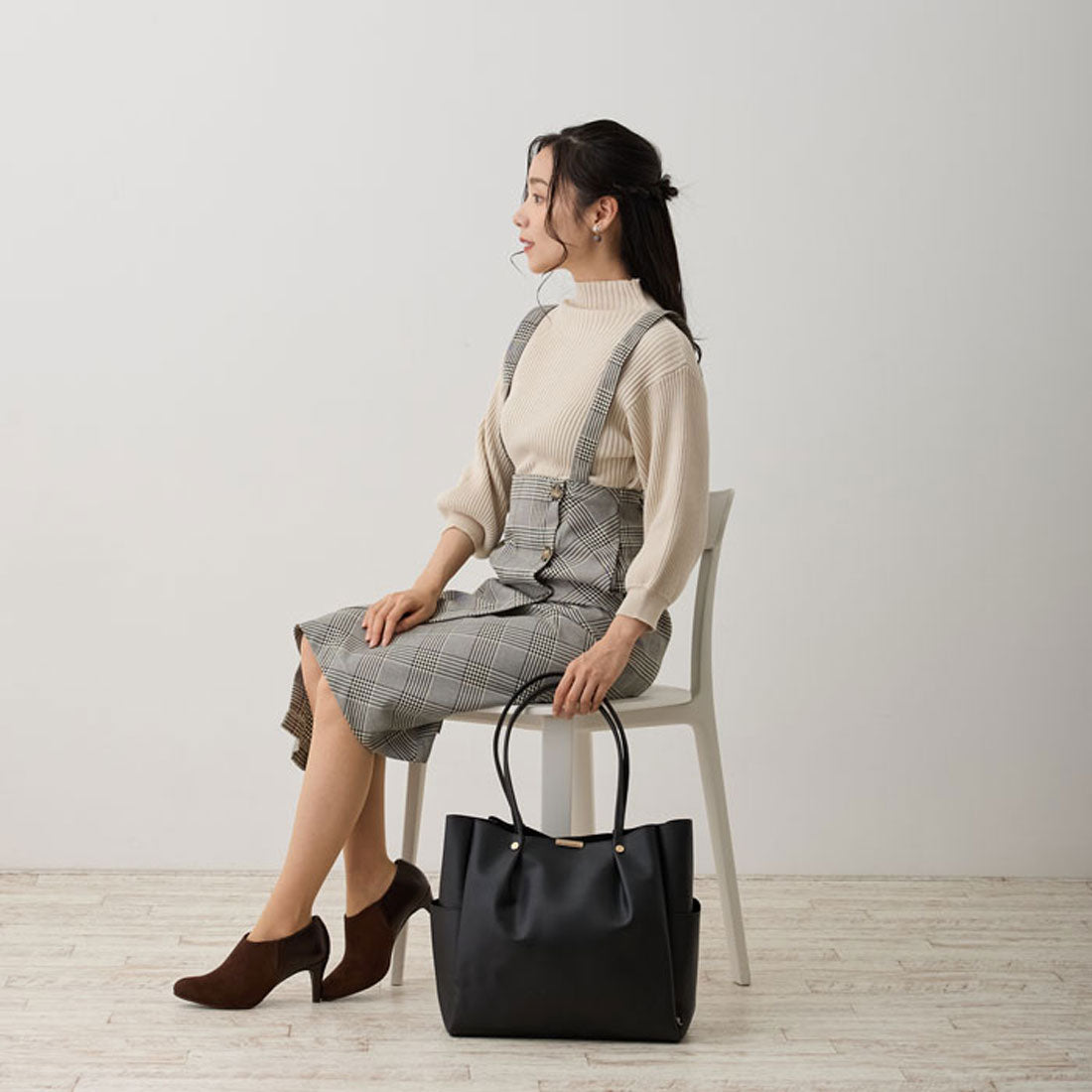 バックヤードファミリー BACKYARD FAMILY LT.MED.ROOWORK-A (BLACK) BLACK