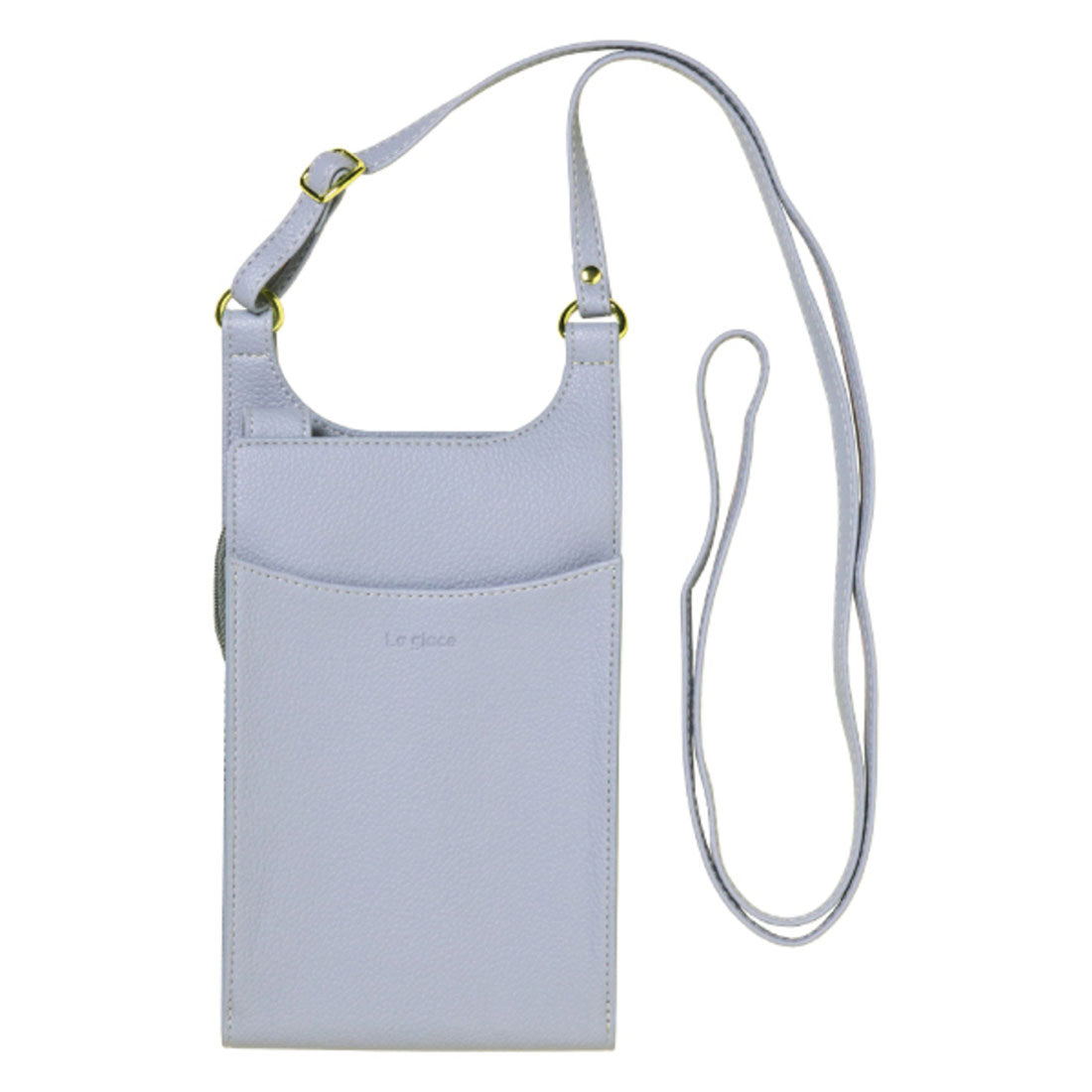 バックヤードファミリー BACKYARD FAMILY ショルダーストラップ付きスマホポーチ (スモークブルー) スモークブルー