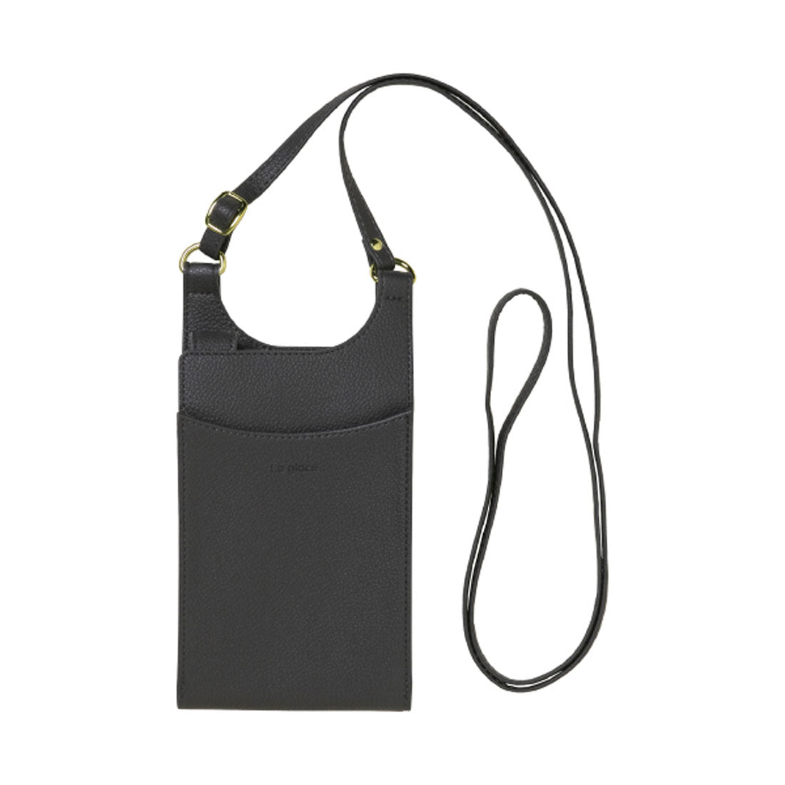 バックヤードファミリー BACKYARD FAMILY ショルダーストラップ付きスマホポーチ (スモークブルー) スモークブルー