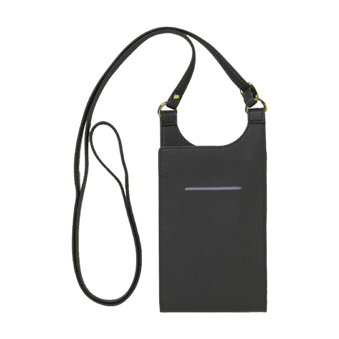 バックヤードファミリー BACKYARD FAMILY ショルダーストラップ付きスマホポーチ (スモークブルー) スモークブルー