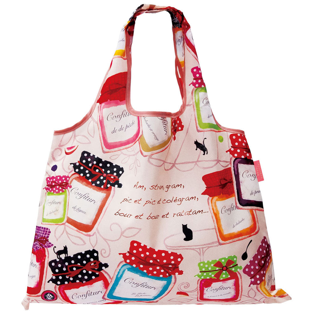 バックヤードファミリー BACKYARD FAMILY #DJQECOBAG デザイナーズコラボ ショッピングバック 2 (confiture) confiture