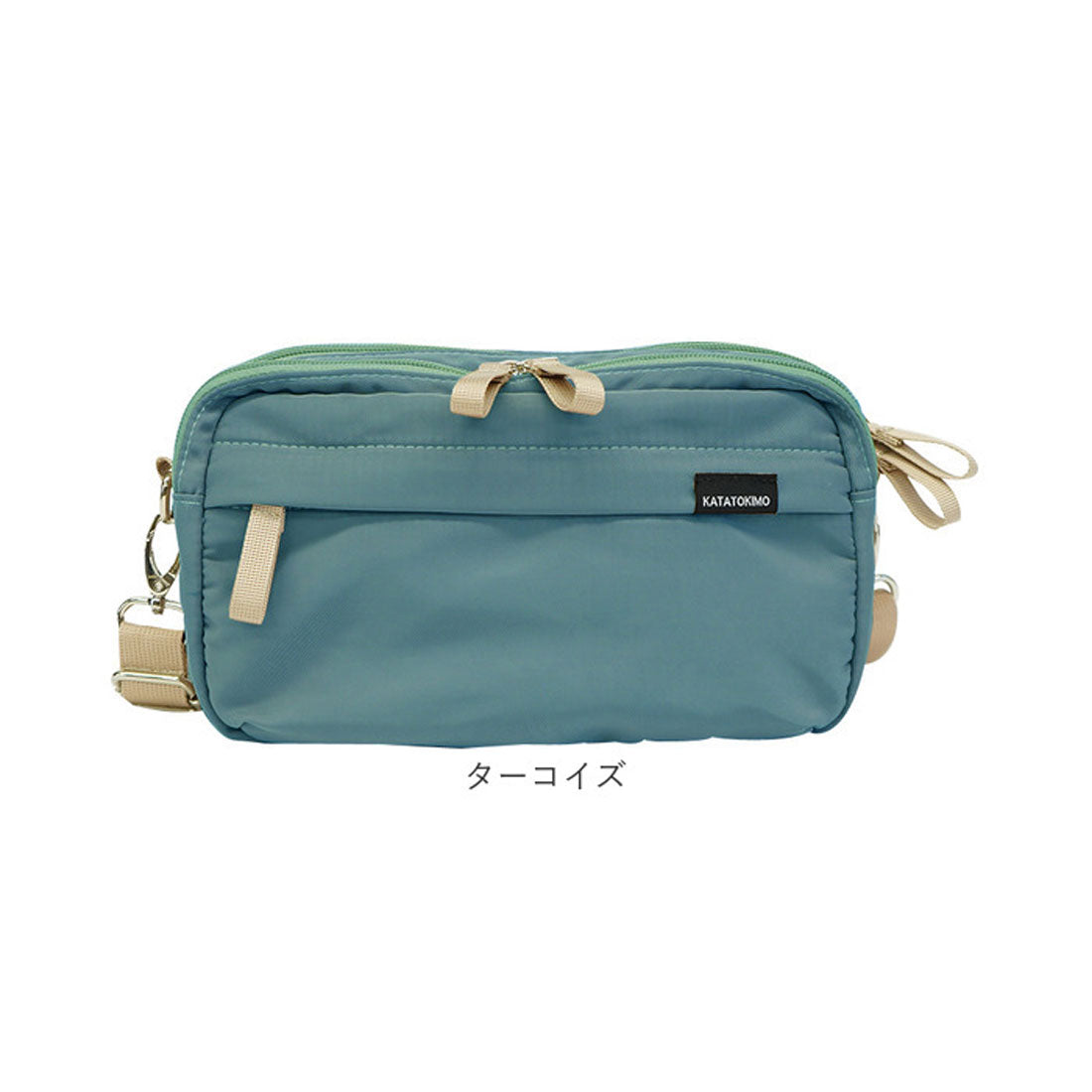 バックヤードファミリー BACKYARD FAMILY KATATOKIMO ボンディングミニショルダー (グレーベージュ) グレーベージュ