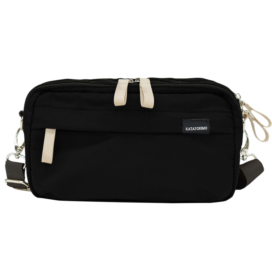 バックヤードファミリー BACKYARD FAMILY KATATOKIMO ボンディングミニショルダー (ブラック) ブラック