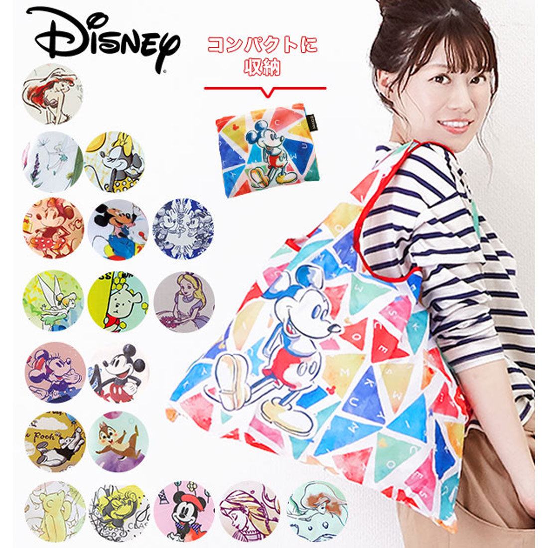 バックヤードファミリー BACKYARD FAMILY DSN-DJQ 2way ディズニー ショッピング エコバッグ (レモン/ミニー) レモン/ミニー