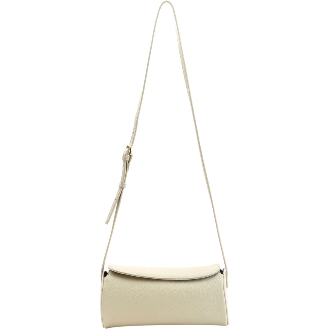 バックヤードファミリー BACKYARD FAMILY cooco シュリンク筒形カブセショルダーバッグ (オフホワイト) オフホワイト