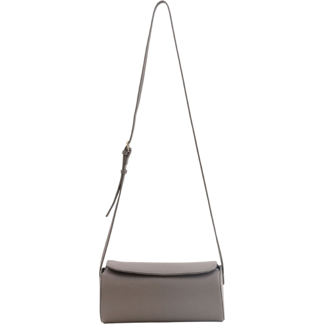 バックヤードファミリー BACKYARD FAMILY cooco シュリンク筒形カブセショルダーバッグ (グレー) グレー