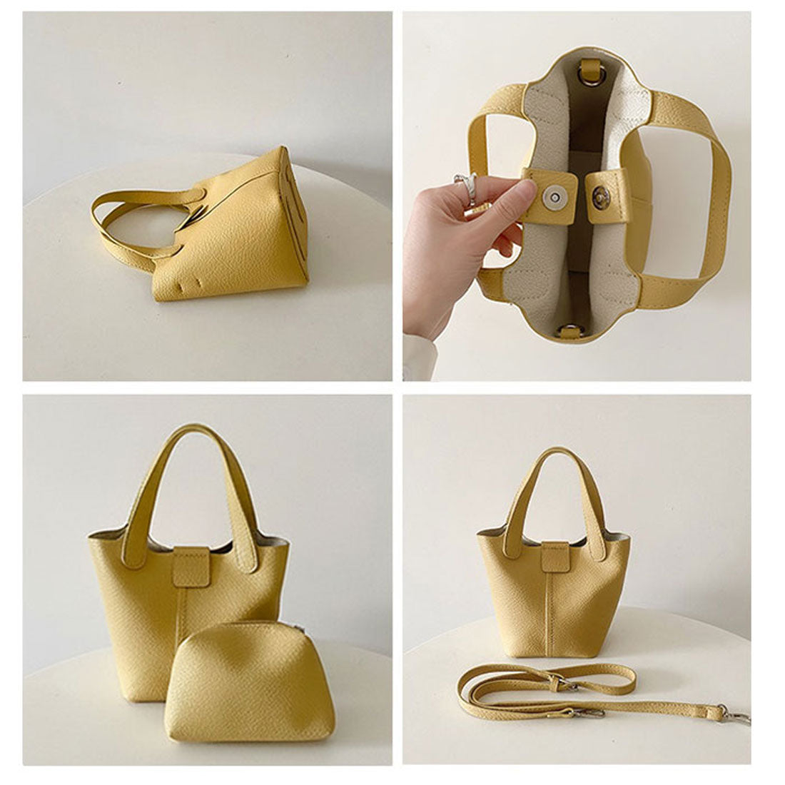 バックヤードファミリー BACKYARD FAMILY ミニバッグ ショルダーバッグ トートバッグ (レモンイエロー) レモンイエロー