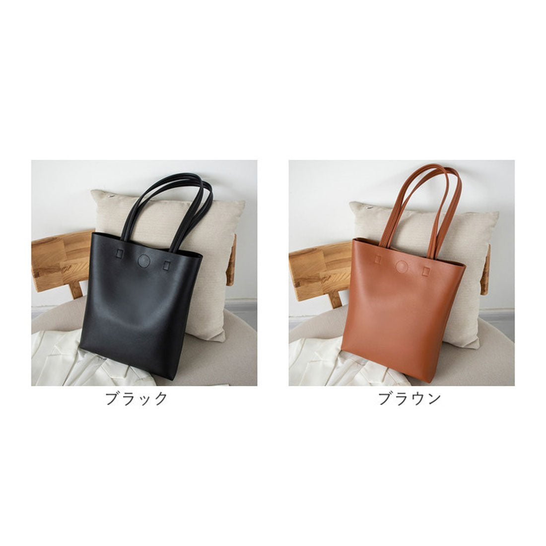 バックヤードファミリー BACKYARD FAMILY トートバッグ 軽量 シンプル (ブラウン) ブラウン