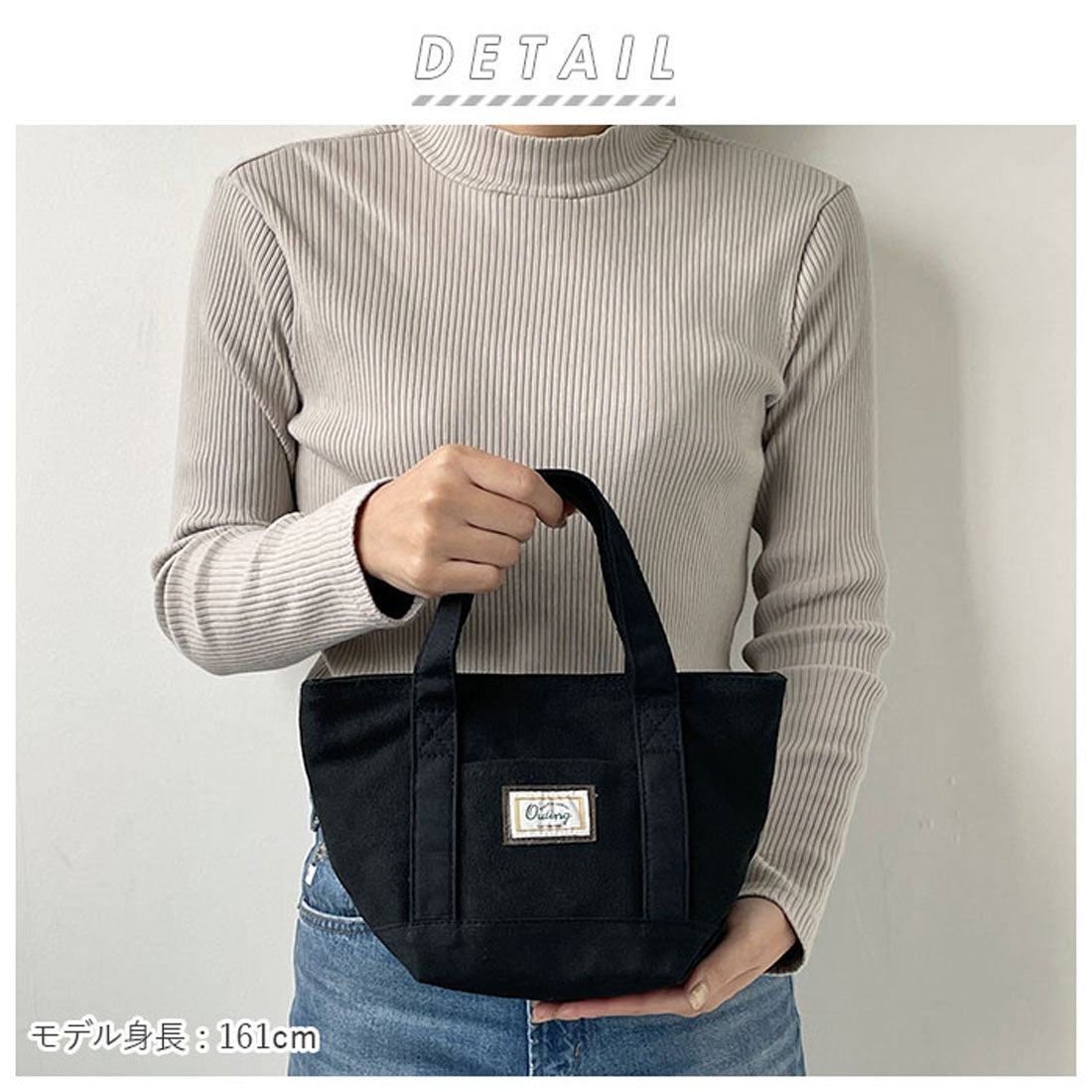 バックヤードファミリー BACKYARD FAMILY キャンバスバッグ S (ブラック) ブラック