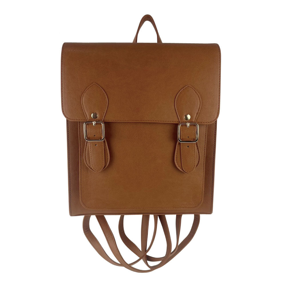 バックヤードファミリー BACKYARD FAMILY サッチェルバッグ 縦型 (CAMEL) CAMEL