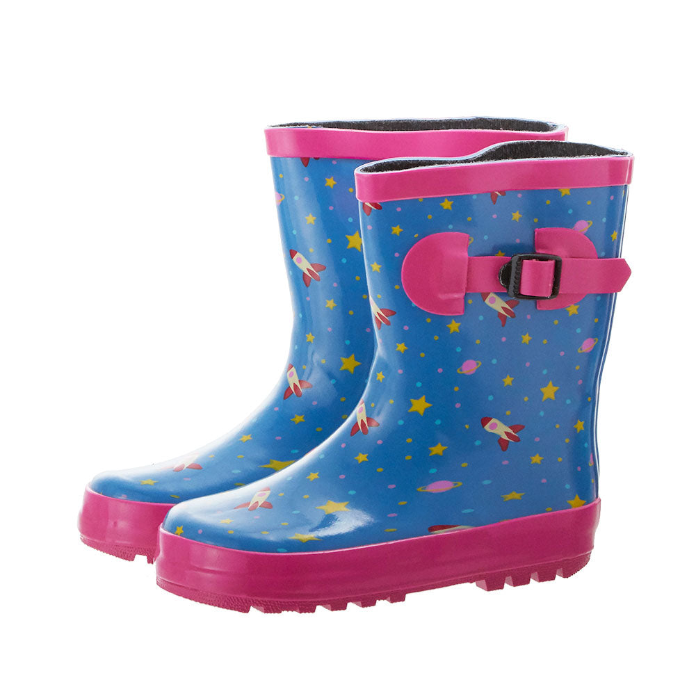 ノーブランド No Brand キッズラバーレインブーツ