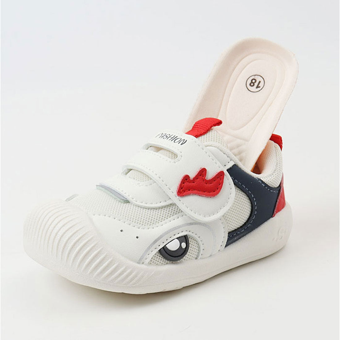 バックヤードファミリー BACKYARD FAMILY ベビーシューズ スニーカー 靴 PUレザー かわいい (パープル) パープル