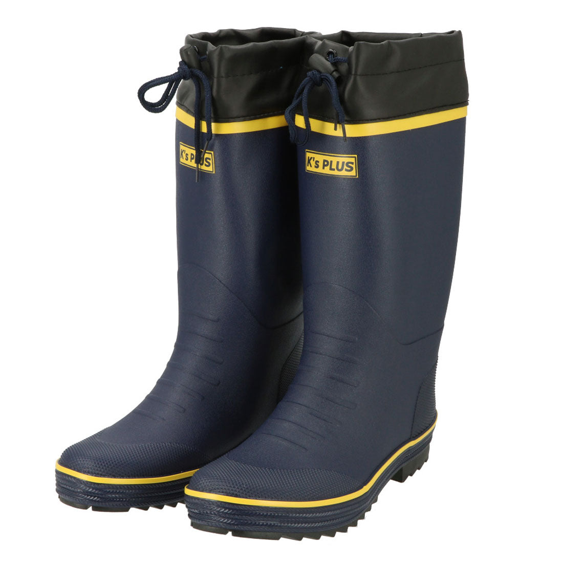 バックヤードファミリー BACKYARD FAMILY Ks Plus ケーズプラス 紳士ゴム長靴,NAVY
