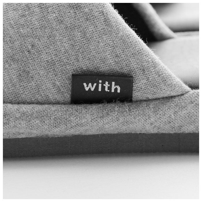 ノーブランド No Brand ウィズ with 足裏Fit 低反発スリッパ