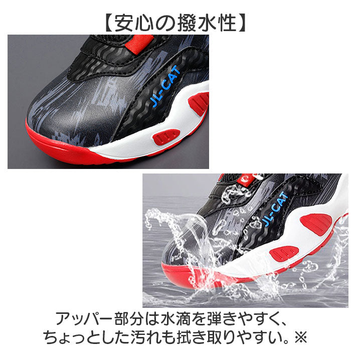 バックヤードファミリー BACKYARD FAMILY バスケットシューズ バッシュ ジュニア ハイカット スニーカー (パープル) パープル