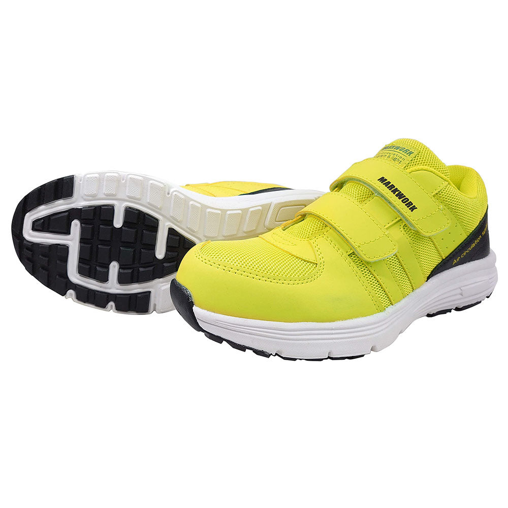 バックヤードファミリー BACKYARD FAMILY 安全靴 マジックローカット MK5110 (ライムグリーン) ライムグリーン