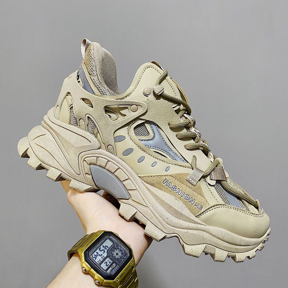 バックヤードファミリー BACKYARD FAMILY スニーカー 凸凹ビッグシルエットシューズ 厚底,ベージュ