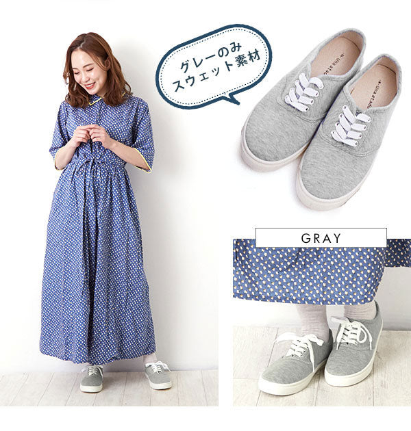 ノーブランド No Brand スニーカー 紐あり