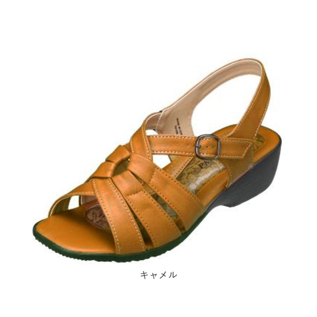 バックヤードファミリー BACKYARD FAMILY Pansy パンジー 5475 サンダル バックストラップ付 (アイボリー) アイボリー