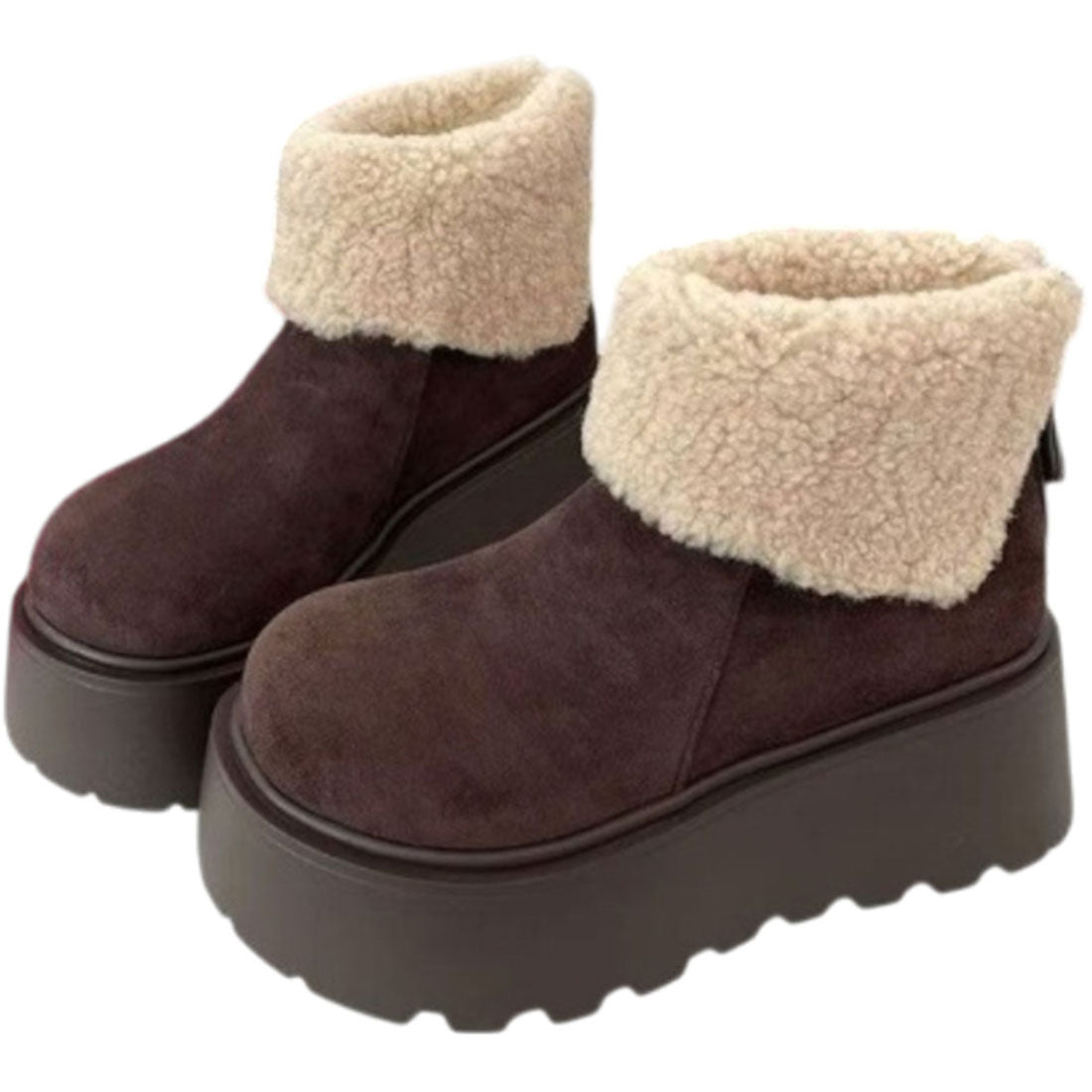 バックヤードファミリー BACKYARD FAMILY ショートブーツ シューズ 厚底 (ダークブラウン) ダークブラウン