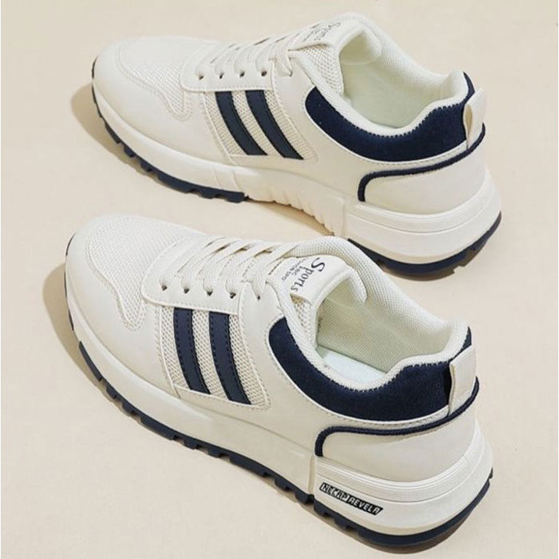 バックヤードファミリー BACKYARD FAMILY スニーカー 柔軟 通気性 滑りにくい (ブルー) ブルー