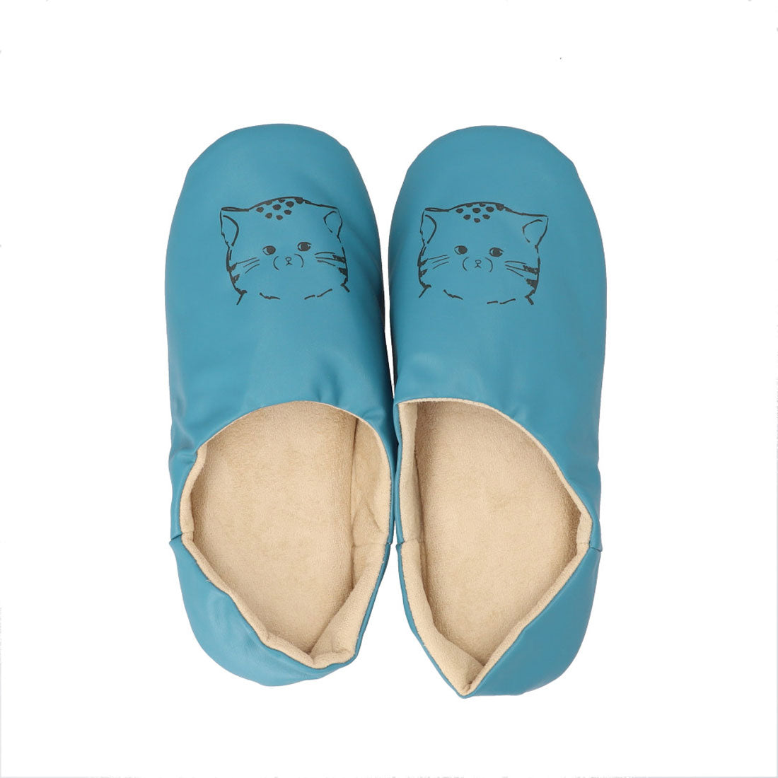 バックヤードファミリー BACKYARD FAMILY バブーシュスリッパ (ターコイズ) ターコイズ