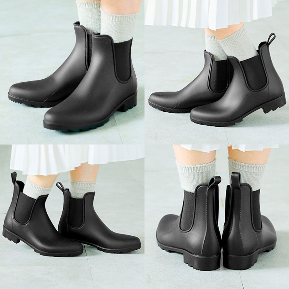 バックヤードファミリー BACKYARD FAMILY Angel FiT エンジェルフィット 18033 レインブーツ