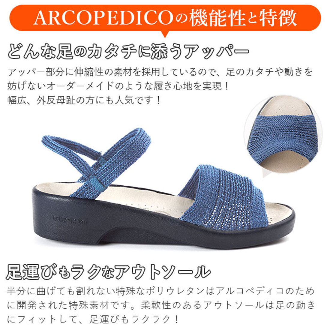 バックヤードファミリー BACKYARD FAMILY ARCOPEDICO アルコペディコ CLASSIC LINE SHARP シャープ
