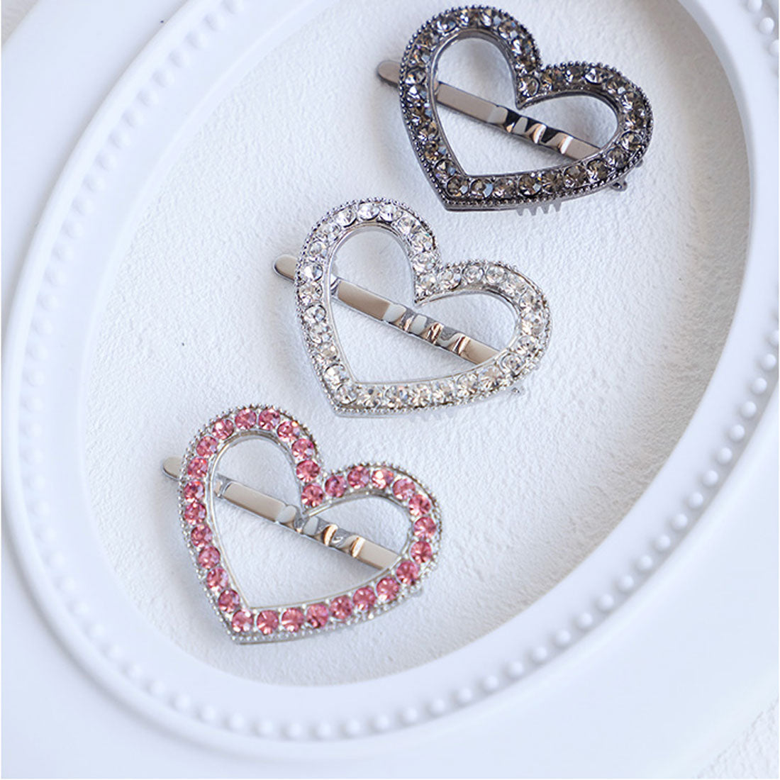 バックヤードファミリー BACKYARD FAMILY RORA ローラ サマー ヘアクリップ (チャコールグレー) チャコールグレー